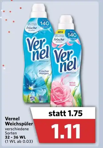 Combi Vernel Weichspüler 32-36wl Angebot