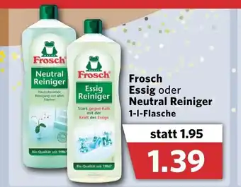 Combi Frosch Essig Neutral Reiniger 1L Angebot