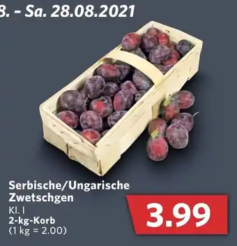 Combi Serbische/Ungarische Zwetschgen 2kg Angebot