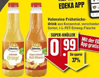 Edeka Neukauf Valensina Frühstücksdrink 1L Angebot