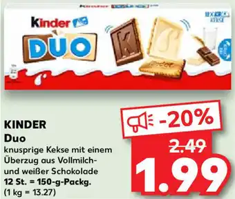 Kaufland KINDER Duo 150 g Packg. Angebot