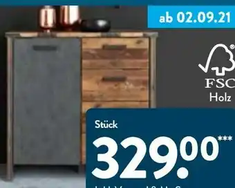 Aldi Nord Kommode Industrial Design Angebot