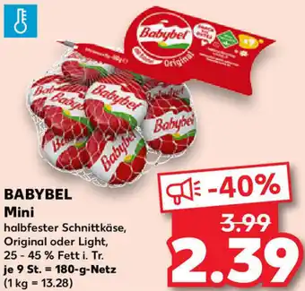 Kaufland BABYBEL Mini 180 g Netz Angebot