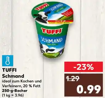 Kaufland TUFFI Schmand 250 g Becher Angebot