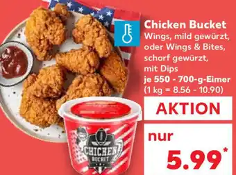 Kaufland Chicken Bucket 550-700-g-Eimer Angebot