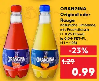 Kaufland ORANGINA Original oder Rouge 0,5 L-PET-Fl. Angebot