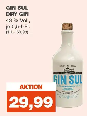 mein real GIN SUL DRY GIN 500ml Angebot