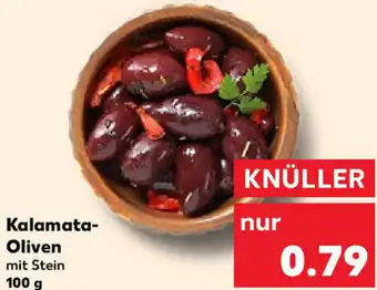 Kaufland Kalamata-Oliven mit Stein 100 g Angebot