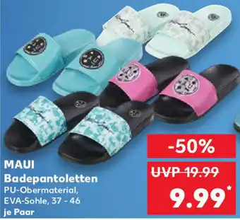 Kaufland MAUI Badepantoletten Angebot