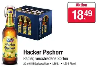 Fristo Getränkemarkt Hacker Pschorr Radler 20x0,5 L Angebot