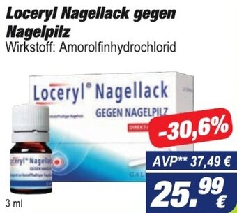 Easy Apotheke Loceryl Nagellack gegen Nagelpilz 3 ml Angebot