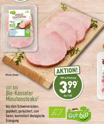 Aldi Nord Gut Bio Bio Kasseler Minutensteaks 300g Angebot