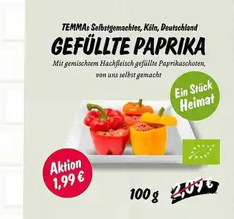 Temma Gefüllte Paprika Angebot