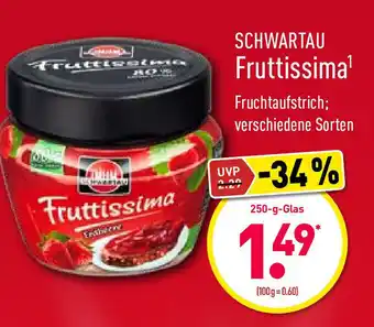 Aldi Nord Schwartau Fruttissima 250g Angebot