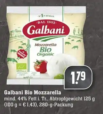 Edeka Neukauf Galbani Bio Mozzarella 280g Angebot