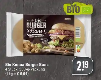 Edeka Neukauf Bio Kunua Burger Buns 330g Angebot