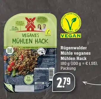 Edeka Neukauf Rügenwalder Mühle veganes Mühlen Hack 180g Angebot