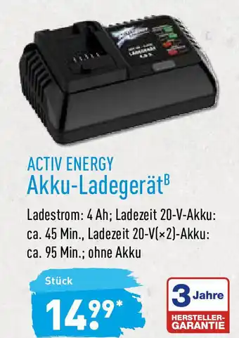 Aldi Nord Activ Energy Akku Ladegerät Angebot