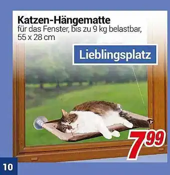 CENTERSHOP Katzen Hängematte Angebot