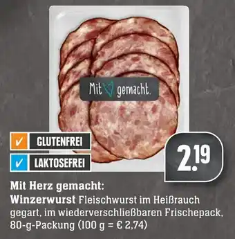 Edeka Neukauf Winzerwurst 80g Angebot