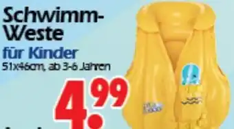 Wreesmann Schwimm-Weste für Kinder Angebot