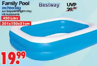 Wreesmann Bestway Family Pool rechteckig 450 Liter Angebot