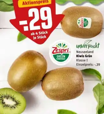 REWE Kaufpark Kiwis Grün Neuseeland Klasse 1 Angebot