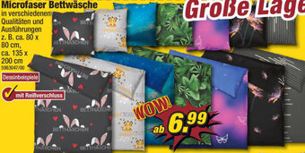 Poco Microfaser Bettwäsche Angebot