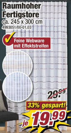 Poco Raumhoher Fertigstore Angebot