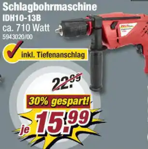 Poco POCO line Schlagbohrmaschine IDH10-13B Angebot