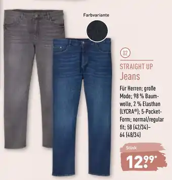 Aldi Nord Straight Up Jeans Angebot