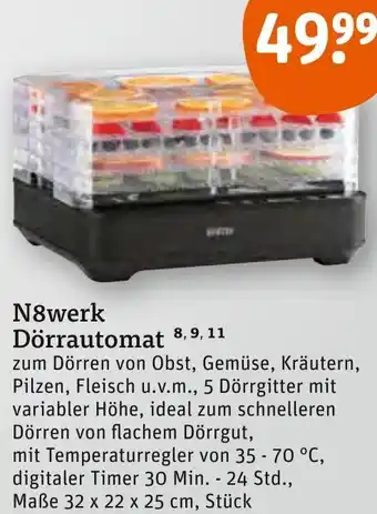 tegut N8werk Dörrautomat Angebot