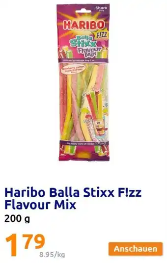 Action Haribo Balla Stixx F!zz Flavour Mix 200 g Angebot