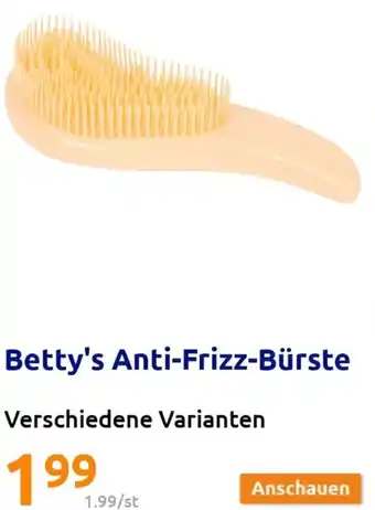 Action Betty's Anti-Frizz-Bürste Angebot