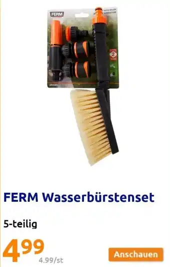 Action FERM Wasserbürstenset 5-teilig Angebot