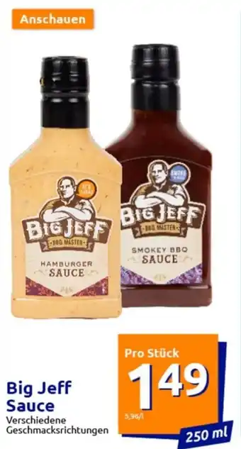 Action Big Jeff Sauce 250 ml Angebot