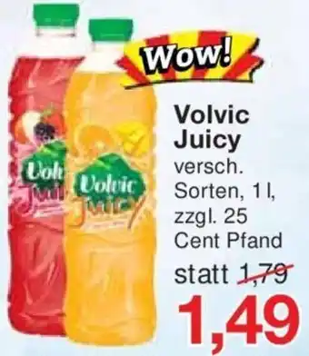 Jawoll Volvic Juicy 1 L Angebot