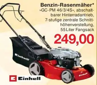 Jawoll Einhell Benzin-Rasenmäher »>GC-PM 46/3/4S« Angebot