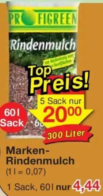 Jawoll Marken-Rindenmulch 60 L Sack Angebot