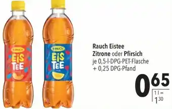 CITTI Markt Rauch Eistee Zitrone oder Pfirsich 0,5 L Angebot