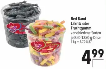 CITTI Markt Red Band Lakritz oder Fruchtgummi 850-1350-g-Dose Angebot