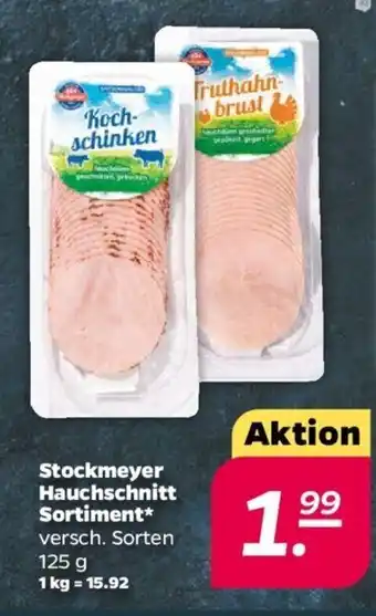 NETTO Stockmeyer Hauchschnitt Sortiment* versch. Sorten 125 g Angebot