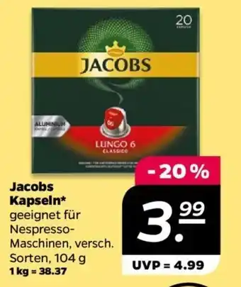 NETTO Jacobs Kapseln* 104 g Angebot