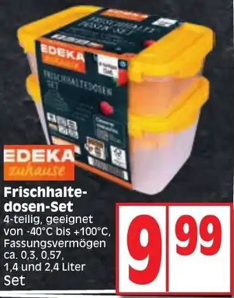 Edeka EDEKA Zuhause Frischhaltedosen-Set Angebot