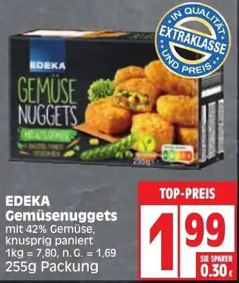 Edeka EDEKA Gemüsenuggets 255g Packung Angebot