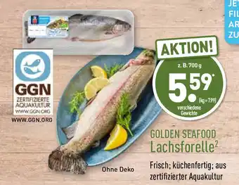 Aldi Nord Golden Seafood Lachsforelle 700g Angebot