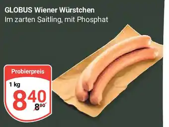 Globus GLOBUS Wiener Würstchen 1 kg Angebot