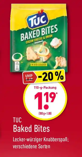 Aldi Nord Tuc Baked Bites 110g Angebot