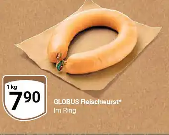 Globus GLOBUS Fleischwurst* Im Ring 1 kg Angebot