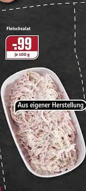 REWE Kaufpark Fleischsalat 100g Angebot